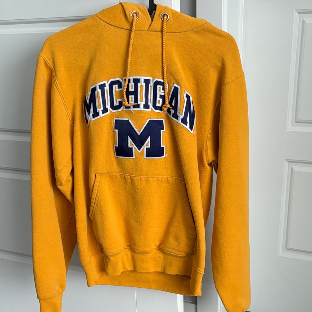 Champion Michigan Gold Hoodie